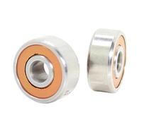 2 rodamientos for carrete de pesca S684 2RS CB ABEC7 4 x 9 mm, bolas cerámicos híbridos acero inoxidable