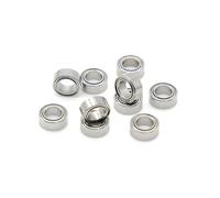 2 rodamientos R156ZZ SR156ZZ de 3/16 x 5/16 x 1/8 pulgadas de acero inoxidable
