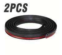 2 Rollos, 170Cm/66.93 Pulgadas Burlete de Goma para Coche, Film Protector de , de Ventana, Aislamiento Acústico de Goma para Techo Solar de Coche