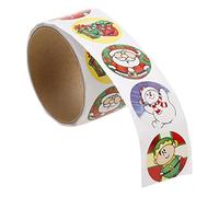 2 Rollos De 100 Piezas Vacaciones De Navidad Pegatinas