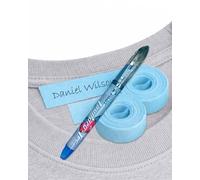2 Rollos de cinta Azul para marcar ropa de tela 3 metros x 1 cm + 1 bolígrafo Pilot Laundry Tec. marcador de ropa