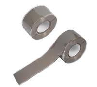 2 rollos de cinta de silicona autosoldable, cinta aislante resistente al calor, cinta de reparación impermeable, cinta selladora autoadhesiva, 2,5 mm x 3 m, para reparaciones impermeables, conexiones