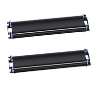 2 rollos de cinta negra sin tinta, compatible con impresora inalámbrica MT800, cartuchos de impresoras portátiles, suministros de oficina en casa, fácil instalación, cinta de impresoras térmicas para