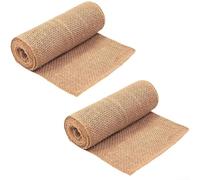 2 rollos de envoltorios protectores de arpillera para árboles, vendaje de plantas de invierno para proteger el tronco de árbol, cubierta anticongelante contra el viento, la nieve, el hielo y los