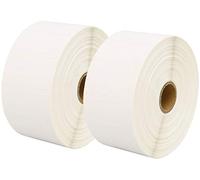 2 rollos de etiquetas térmicas directas blancas compatibles de 52 mm x 25 mm para Zebra GK420d GK420t GC420d GX420t GC420t GX430t GT800 LP2844 TLP 2844 Citizen CL-S521 CL-S621 CL-S633 1 (20 unidades).