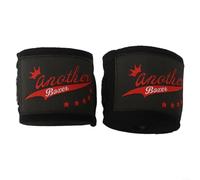 2 rollos de vendas de boxeo de 3 metros para una mejor protección de muñeca y mano (negro)