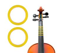 2 Rollos Diapasón de Cinta de Violín, 66m Cinta de Violonchelo Cinta Pizarra Blanca Cinta Grafica Violín Accesorios para Principiantes Diapasón Instrumentos Orquestales (Amarillo)