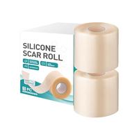 2 rollos hidrocoloides para el cuidado de heridas, 4 cm x 150 cm, se pueden cortar, parches hidrocoloides con autoadhesivos, extremadamente absorbentes, resistentes al agua, para ampollas de acné y