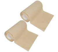 2 Rollos Papel Absorbente de Aceite, de Pulpa Biodegradable para Cocina | Textura Suave No Abrasiva, Absorbe Líquidos y Grasas, para Pescado, Carne, Platos, Hogar u Hotel