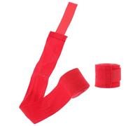 2 Rollos Vendas de Boxeo de Algodón Rojo para Manos y Muñecas | Absorbentes de Sudor, Lavables Soporte Óptimo, para Boxeo y Muay Thai, Profesionales y Principiantes