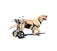2 Ruedas Ajustable Perro Gato Mascota Anciano Scooter Silla De Ruedas para Perros Extremidad Trasera Carro De La Energía Animal Discapacitado Rehabilitación Carrito para Perros Grande(Size:M（15-20kg）)