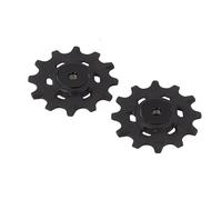 2 ruedas de polea de cambio trasero de bicicleta 12T para SRAM XO1 X1 para GX NX Apex para Rival para Force Red 11 velocidades
