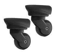 2 ruedas de repuesto para carrito de alta resistencia para caja de equipaje, maleta, rueda silenciosa de 360 grados, 1