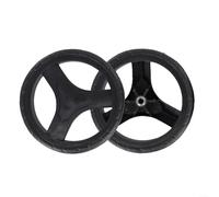 2 ruedas de repuesto para carrito de la compra, ruedas de 170 mm para carros de compras, carritos de equipaje, reemplazo de rueda de carrito