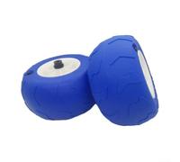 2 ruedas de repuesto para carrito de playa, neumáticos de arena de globo de PVC para transporte, rueda de carrito de camping con banda de rodadura ancha, 9 x 4 pulgadas, múltiples tamaños de cubo (9