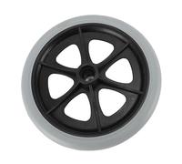 2 Ruedas de Repuesto para Silla de Ruedas Sólidas de PU Resistentes de 8 Pulgadas, Repuesto de Ruedas para Silla de Ruedas Eléctrica, Hechas a Medida, Hechas de Material de PU