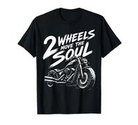 2 Ruedas Move The Soul Motorcycle Bike Rider Gift Camiseta