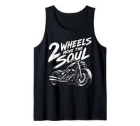 2 Ruedas Move The Soul Motorcycle Bike Rider Gift Camiseta sin Mangas