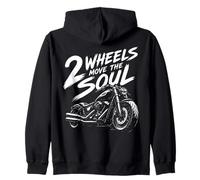 2 Ruedas Move The Soul Motorcycle Bike Rider Gift Sudadera con Capucha