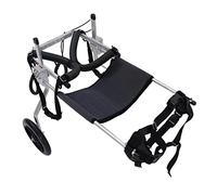 2 Ruedas Silla de Ruedas para Perros Silla de Ruedas para Mascotas Pierna Trasera Ejercicio Coche Discapacitado Perro Asistido Caminar Coche, para Perro Grande