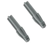 2 sacapuntas de cejas 3 en 1, color gris, sacapuntas de ojos, sacapuntas de cejas en forma de pico de pato, herramienta auxiliar para lápices de cejas para principiantes y profesionales, sacapuntas