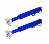 2 sacapuntas de ranura para palos de golf, afilador de ranura con 6 cabezales, accesorios de golf duraderos para hombres y mujeres, palos de utilidad, limpieza de reranurado (BU)