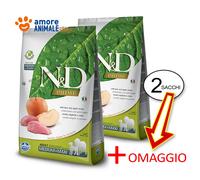 2 Sacos - Farmina Perro N y D Prime Grain Free Adult Maxi Jabalí Manzana - 12KG