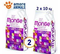 2 SACOS - Monge Superpremium Mejor Para Criadores Gatito 10 Kg Por Gato Cachorro