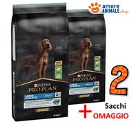 2 SACOS → Purina Dog Pro Plan Grande Atlético Digestión Sensible, Cordero 14 kg