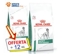 2 Sacos - Royal Canin Perro Vd Saciedad Weight Gestión → 12 KG + Regalo - Perro