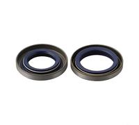 2 sellos de aceite compatibles con motosierras Husqvarna-40 365 371 357 359 51 55 257 262 254XP, sello de goma de grado profesional de larga vida útil