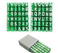 2 Sellos Letras Letras Ceramica, FORMVERSITY Sellos de Letras Número, Sello Grabado Letras para Arcilla, Sellos Personalizados para Tazas y Decoraciones Personalizadas (a-z y A-Z)