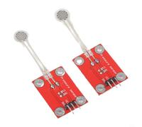 2 sensores de presión de película fina 0-5 kg para Arduino y para Raspberry Pi - Nano Material <0,3 mm de grosor con conector de 2,54 mm (blanco)