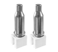 2 sensores de temperatura del agua para lavadora de 4,8 KΩ | Compatible con piezas de termistor de repuesto para lavadora LG Midea