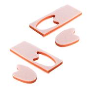 2 separadores ortopédicos para dedos de los pies, refuerzos ventilados para aliviar la analgesia del pie y la recuperación después del entrenamiento, colchones elásticos para caminar