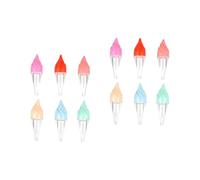 2 Series Tubo De Gloss Labial De Recipientes Reutilizables Para Diy Adorable Y Práctico Para Cosméticos 6 Piezas*2