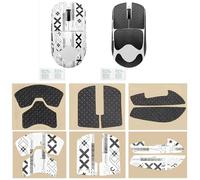 2 Set Colín De Cinta Adhesiva Antidliponante del Mouses - Pegatinas De Mouses Anti -Slip - Absorción De Sudor De Palma - Corte para Ajustar - Solo Cinta De Agarre De Mousess - Mousess No Incluido
