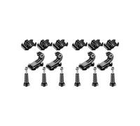 2 Set Kit Accesorios Ocho en para ,Clip Hebilla Montaje Básico,Montaje Rápido Superficie Vertical Montaje Hebilla J-Gancho,Tornillo Pulgar