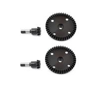 2 Set Main Diff Gear 43T y Input Gear 10T para Arrma 1/7 Fireteam Mojave 1/8 Kraton Notorious Outcast 6S Upgrade Parts
