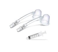 2 Set Nipple Corrector Device Correction for Inverted Nipples Treatment Enlarger for Women's Breast Care and Nursing