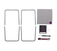 2 Set Phone Screen Bezel Repair Accessories Replacement for Z Flip 5 5G F731, LCD Frame Bracket Border Kit with Repair Tool