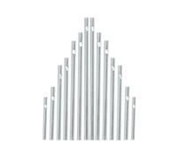 2 Sets Of Hollow Tubes for Kids Aluminum Tubes Replacement Pipes for Wind Chimes Making