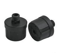 2 silenciadores de plástico sin aceite para compresores, filtro de aire eficaz diseñado para un rendimiento óptimo y durabilidad (1/2)
