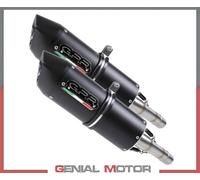 2 Silenciadores Escape GPR 7X FURORE NERO Aprobad DUCATI Supersp 800 S 2002 2007