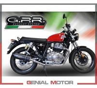 2 Silenciadores Escape GPR FURORE EVO4 NERO Cat ROYAL E. INTERCEPT 650 2019 2020