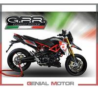 2 Silenciadores Escape GPR FURORE NERO Racing APRILIA SHIVER 750 GT 2007 > 2016