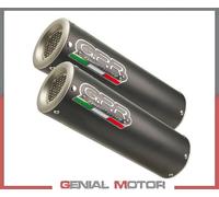 2 Silenciadores Escape GPR M3 BLACK TITANI Aprobado DUCATI MONSTER 696 2008 2014