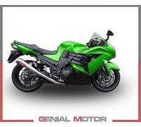 2 Silenciadores Escape GPR POWERCONE EVO Aprobado KAWASAKI ZZR 1400 2017 > 2020
