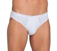 sloggi men, Basic Mini 2p, Slip Hombre, Blanco (White), 7