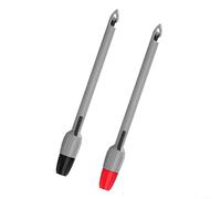 2 sondas de perforación de alambre para multímetro, cables de prueba de punción de 2 mm/4 mm con abrazadera en V, kit de sonda de aguja aislada para medición de voltaje, diagnóstico automotriz y